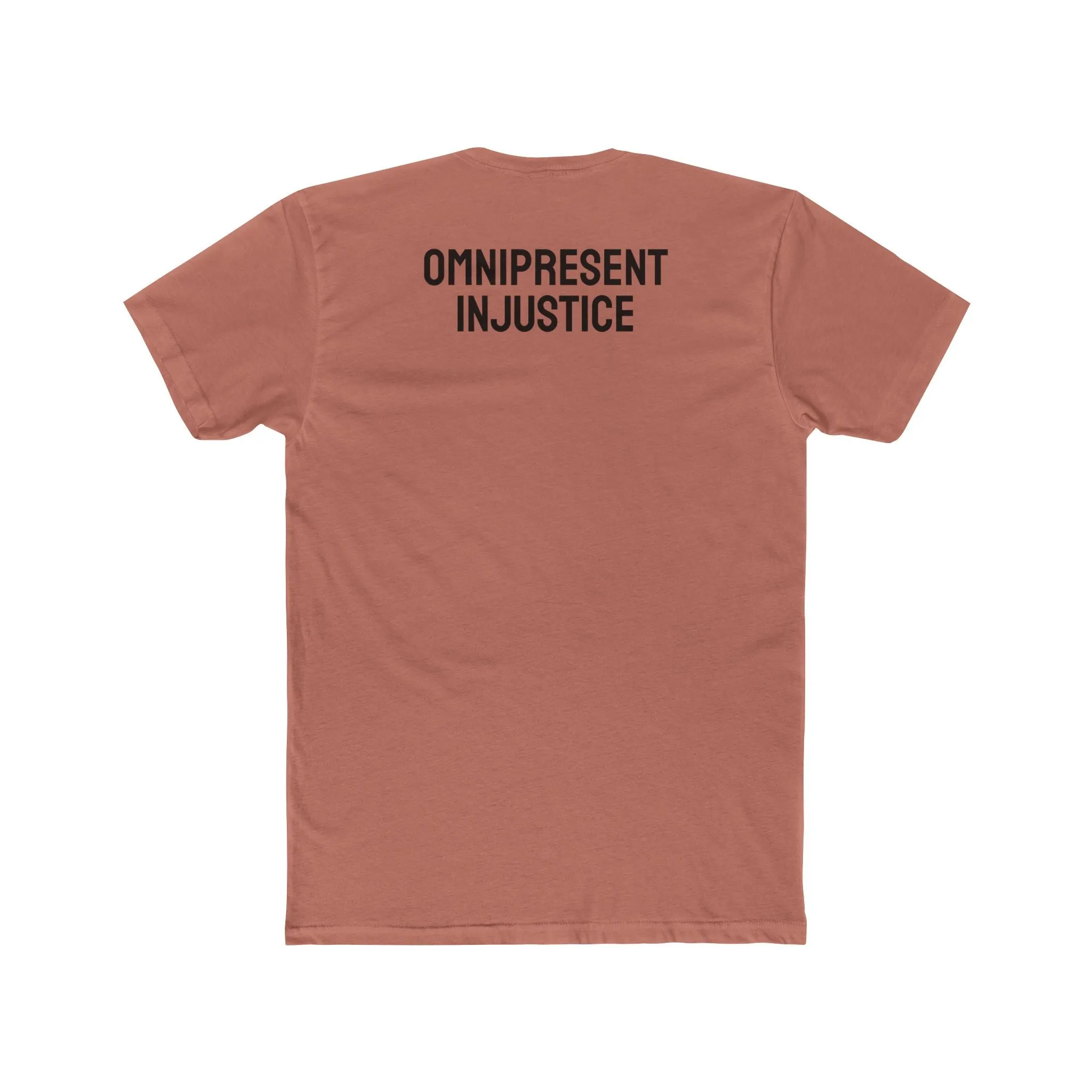 Omnipresent Injustice - Unisex Cotton Crew Tee