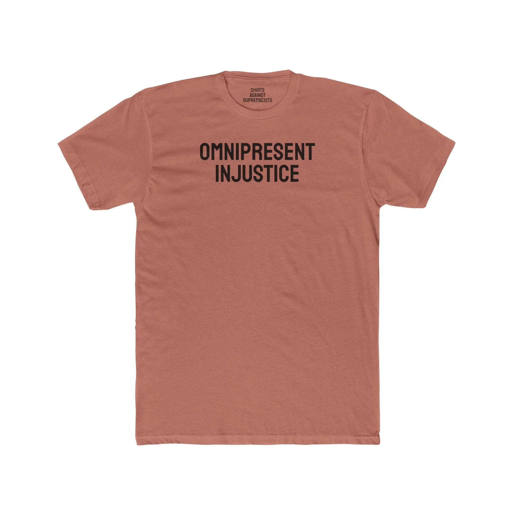 Omnipresent Injustice - Unisex Cotton Crew Tee