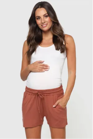 Organic Bamboo Maternity Shorts