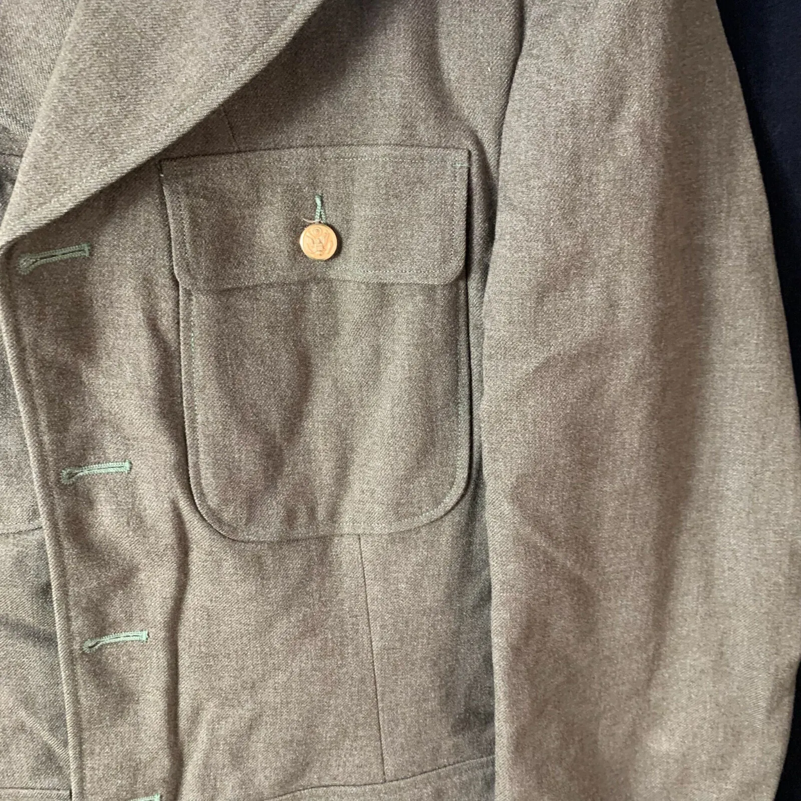 Original WW2 US Army Class A Dress Jacket 1941 - Private Ryan Prop - 38" Regular