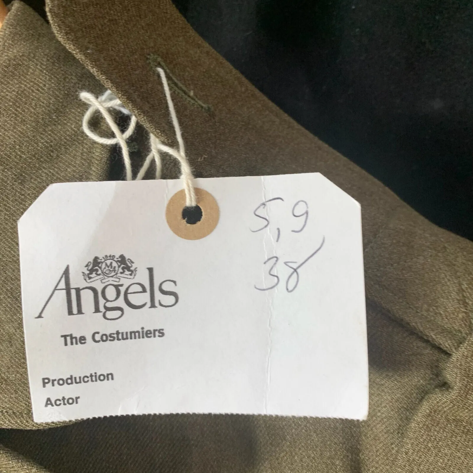 Original WW2 US Army Class A Dress Jacket 1941 - Private Ryan Prop - 38" Regular