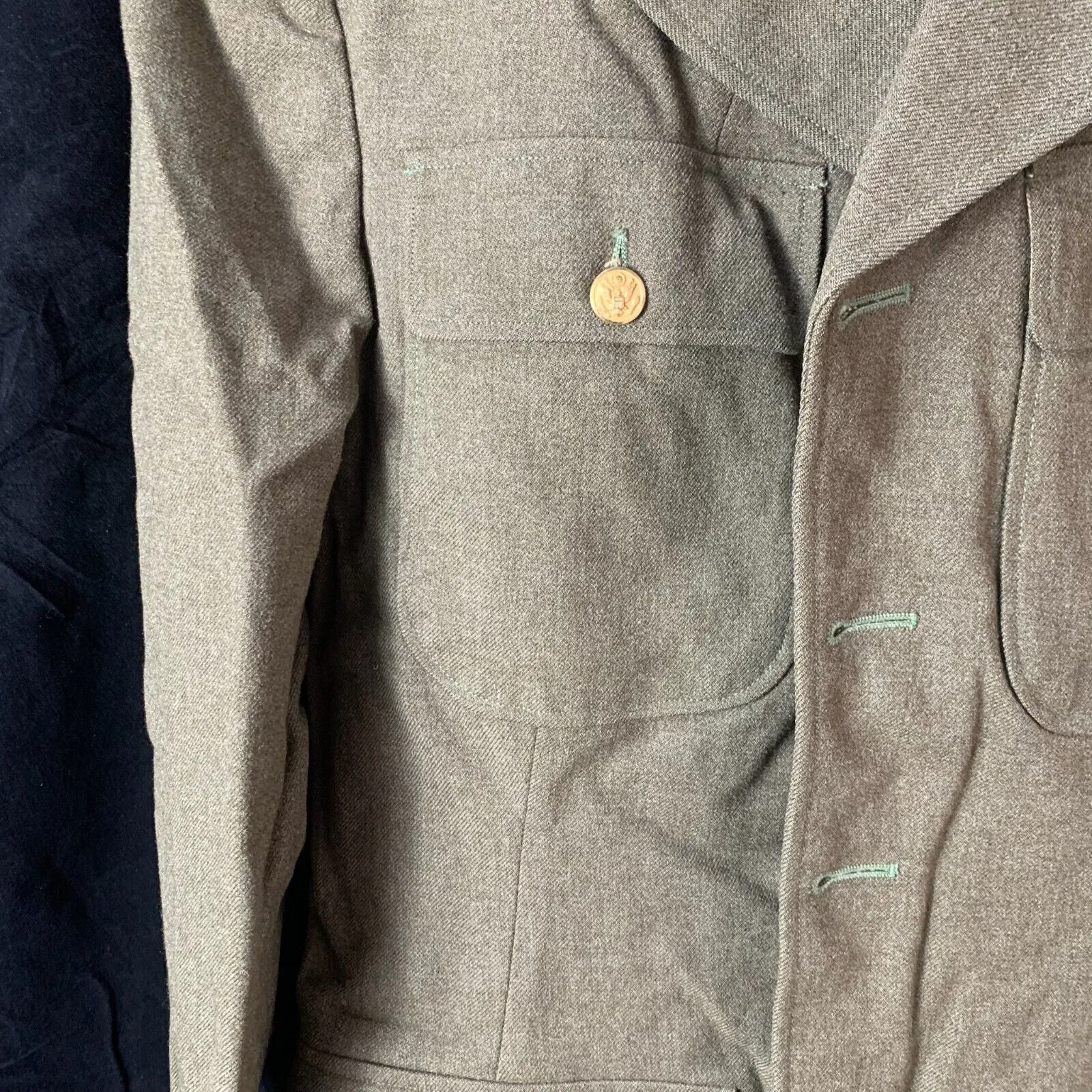 Original WW2 US Army Class A Dress Jacket 1941 - Private Ryan Prop - 38" Regular