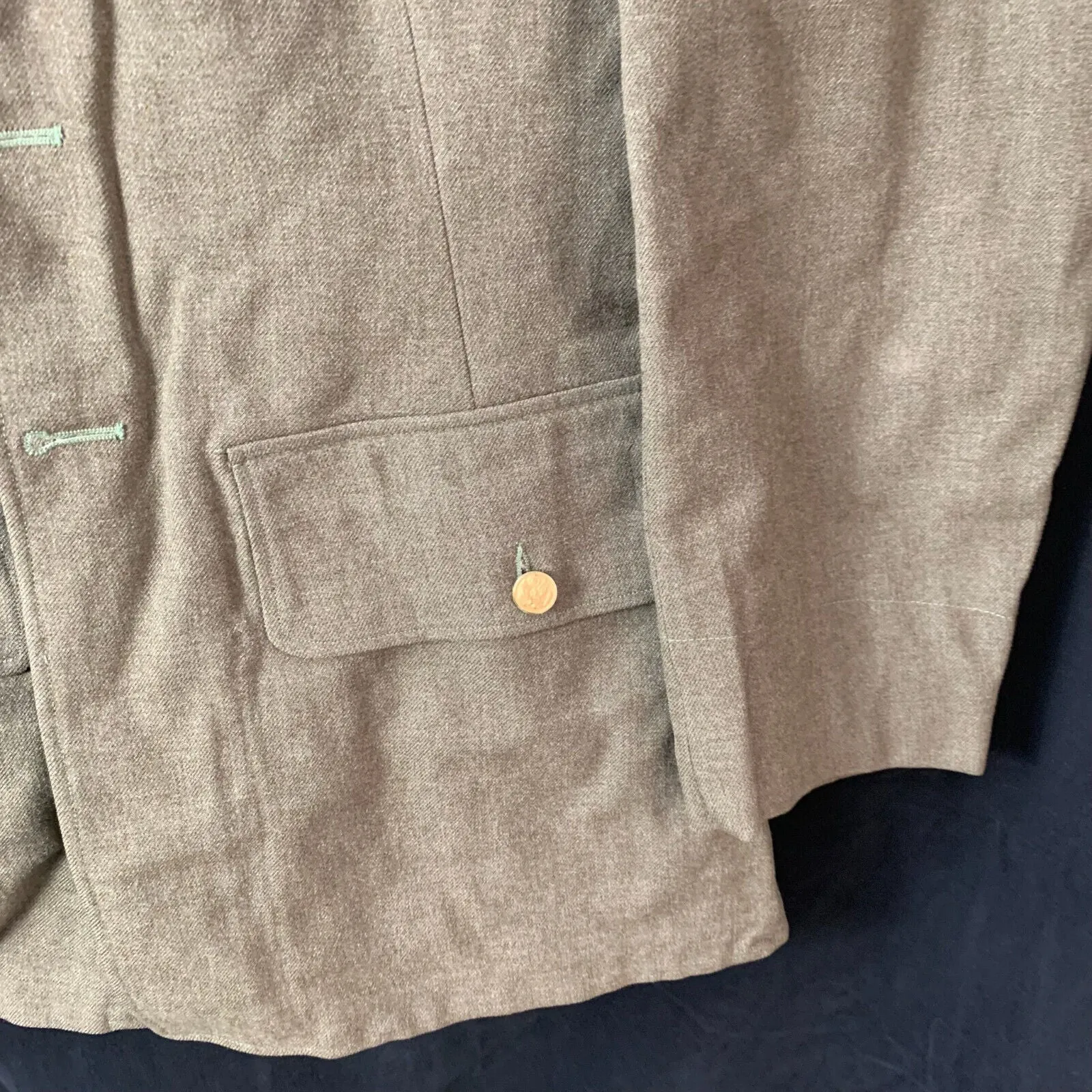 Original WW2 US Army Class A Dress Jacket 1941 - Private Ryan Prop - 38" Regular
