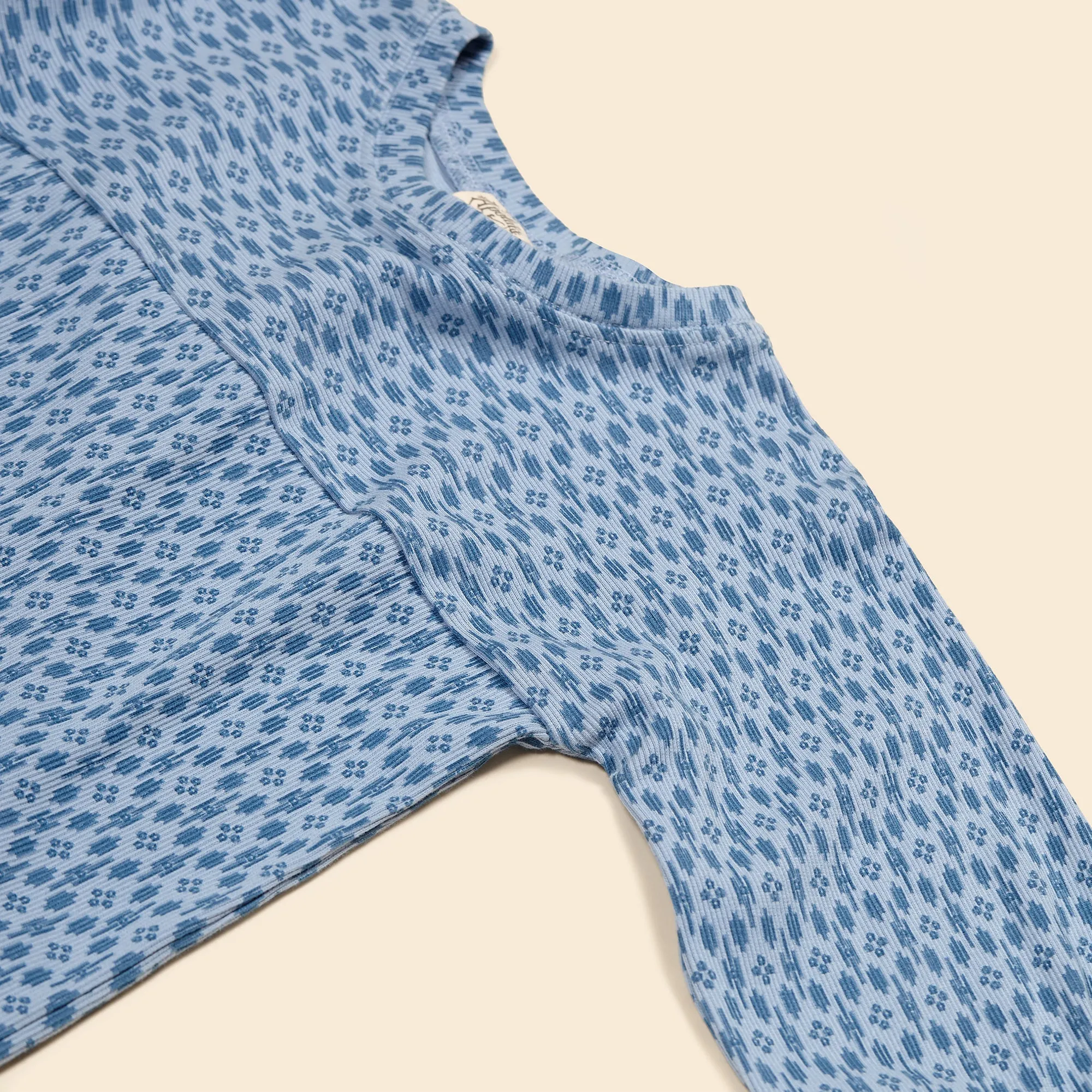 (OUTLET) Roberta Jersey LS Top - Blanket Blue Mist (EXCLUSIVE)