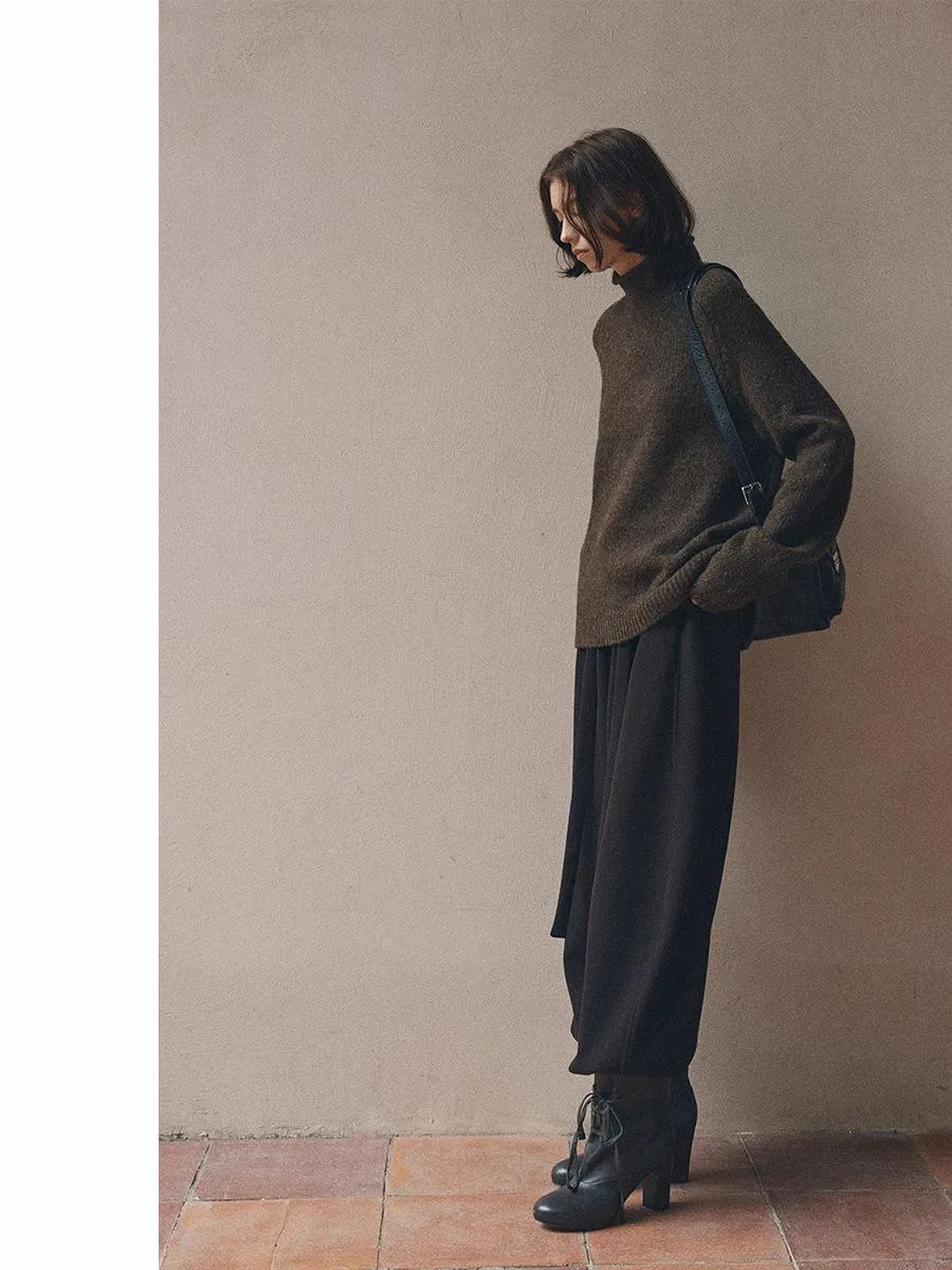 Oversized Turtleneck Sweater