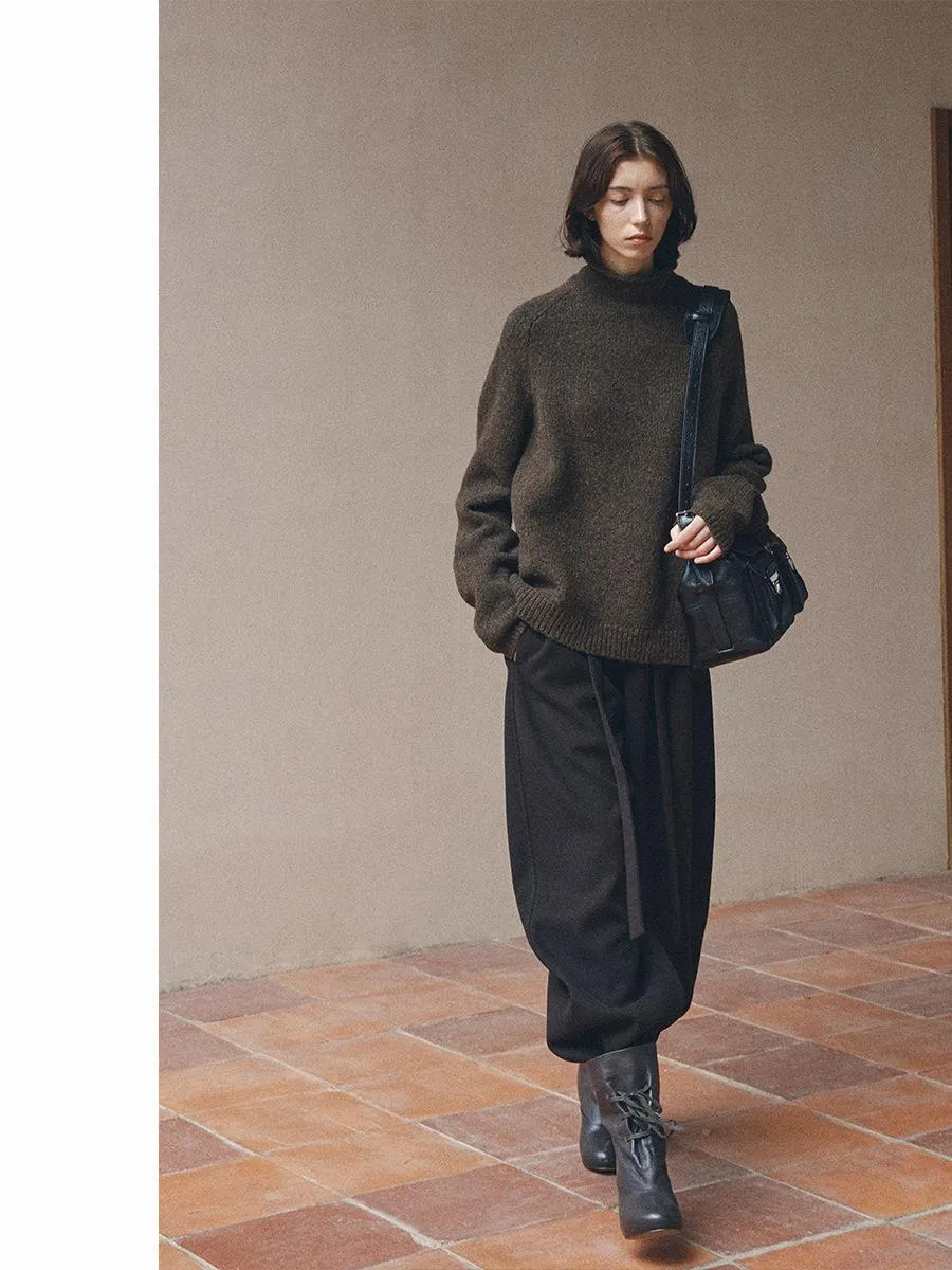 Oversized Turtleneck Sweater