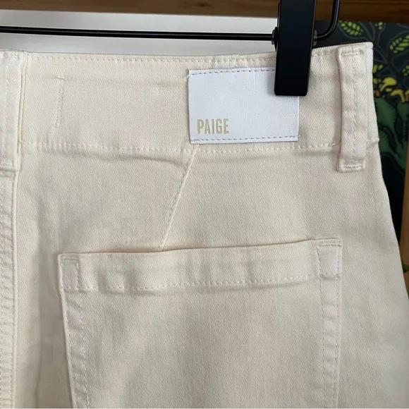 PAIGE Quartz Sand Cream Brooklyn Shorts