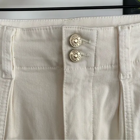 PAIGE Quartz Sand Cream Brooklyn Shorts