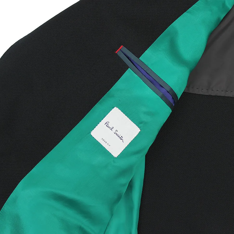 Paul Smith - Soho Fit Textured Wool Blazer in Black