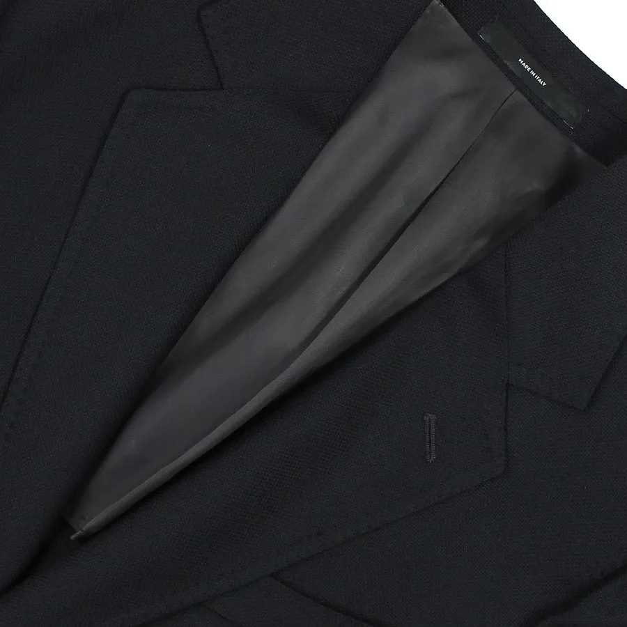 Paul Smith - Soho Fit Textured Wool Blazer in Black