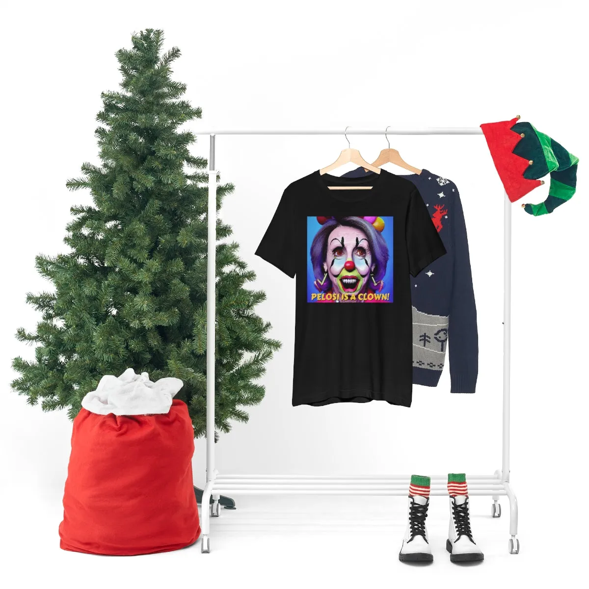 Pelosi is a Clown! Short Sleeve Tee
