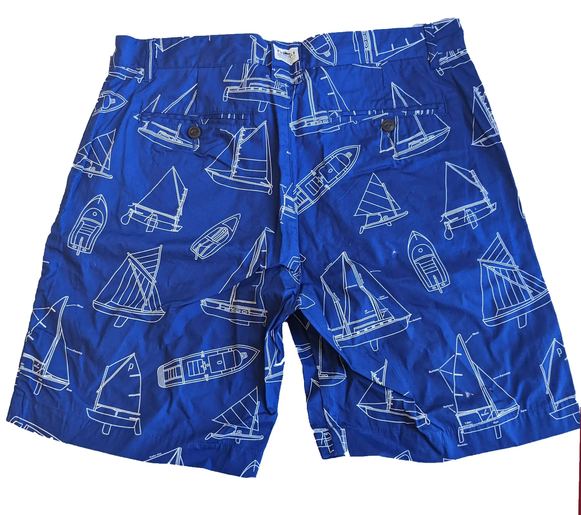 Penfield Men's Blue Grafton Boat Shorts Size Medium NWT