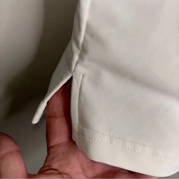 Peter Millar white golf skirt skort stretch jersey EXCELLENT CONDITION
