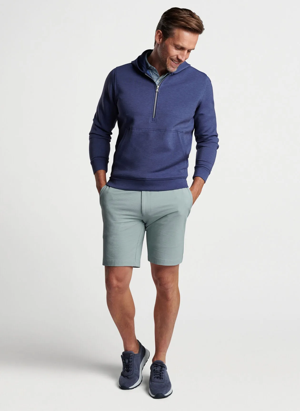 Peter Millar Winsome Half-Zip Hoodie