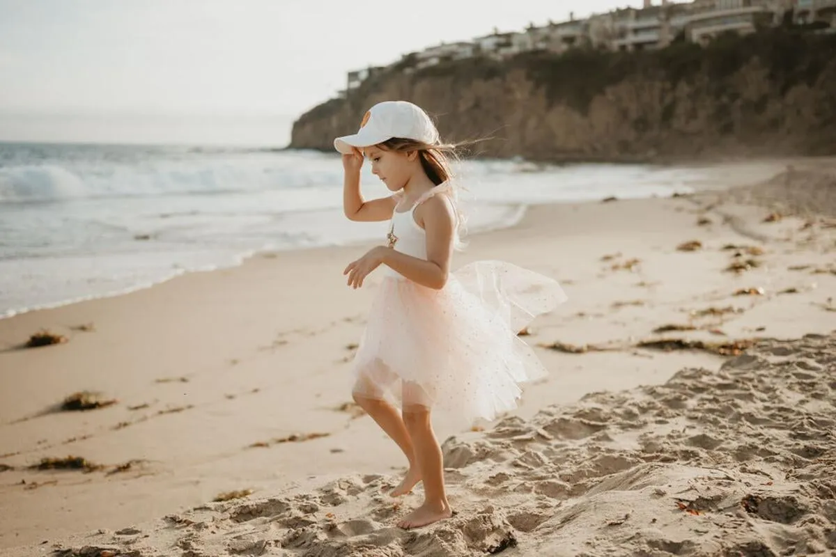 Petite Hailey Frill Tutu Dress - White