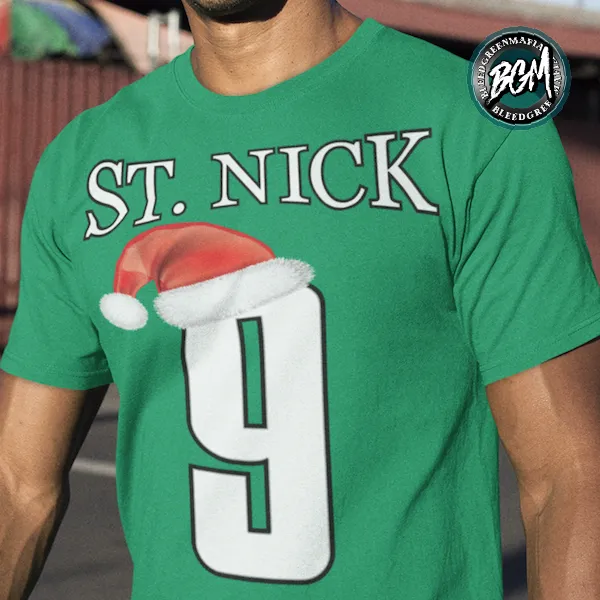 Philly St.Nick Unisex T-Shirt | BleedGreenMafia.com