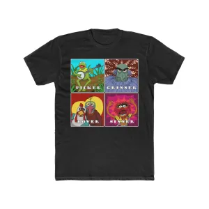 Picker Grinner on Men's Next Level Tee