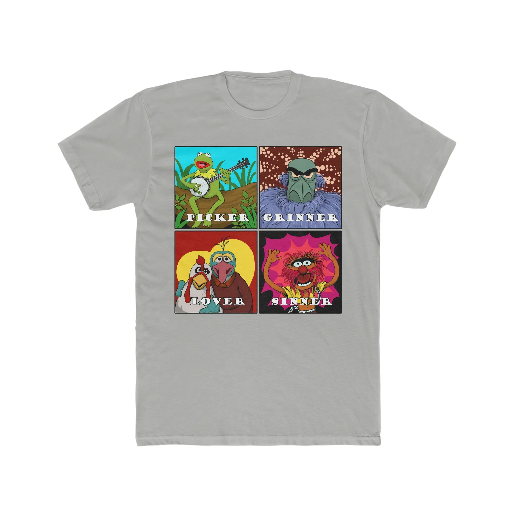 Picker Grinner on Men's Next Level Tee