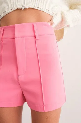 Pink Bella Shorts - Effortlessly Chic and Comfortable