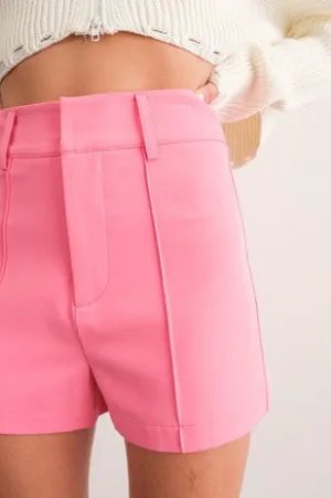 Pink Bella Shorts - Effortlessly Chic and Comfortable