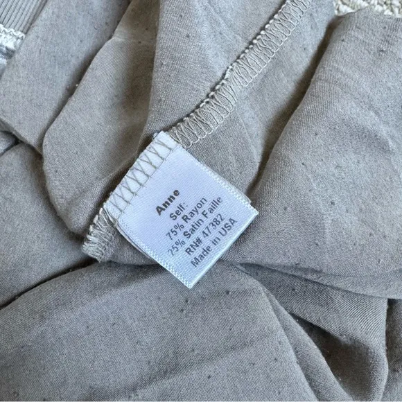 PJ Harlow Pajama Mikel Silver Silky Shorts &amp; Anne Sleeveless Tank Top | M