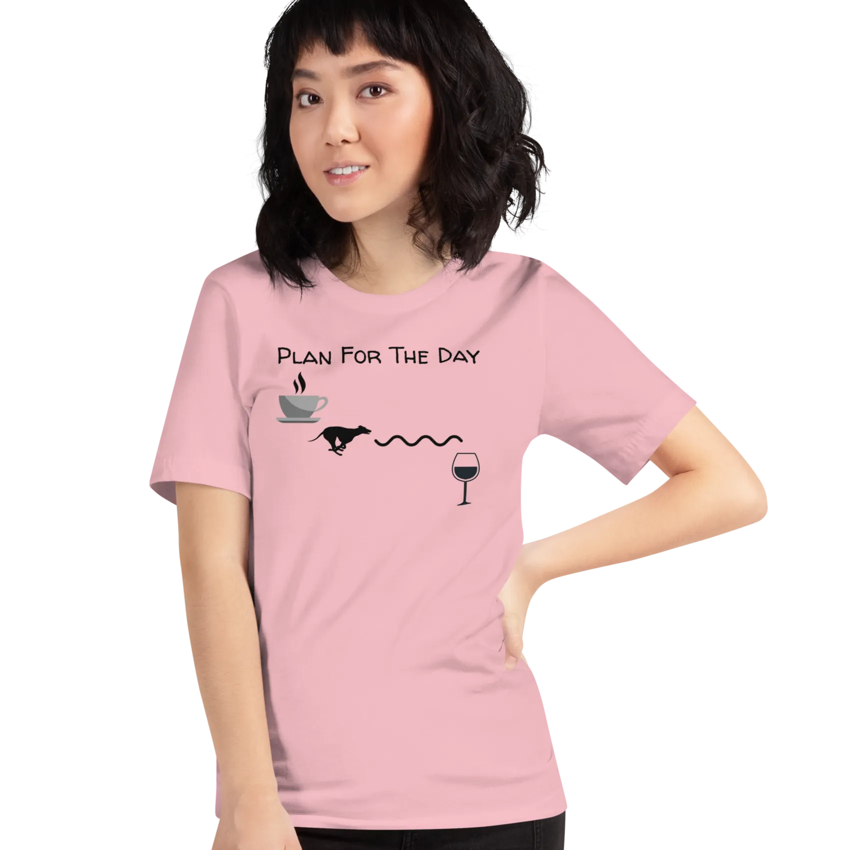 Plan for the Day Lure Coursing T-Shirts - Light