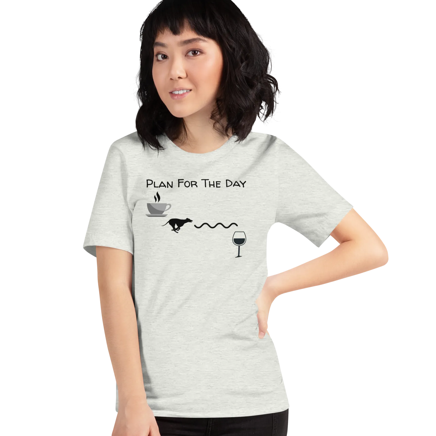 Plan for the Day Lure Coursing T-Shirts - Light