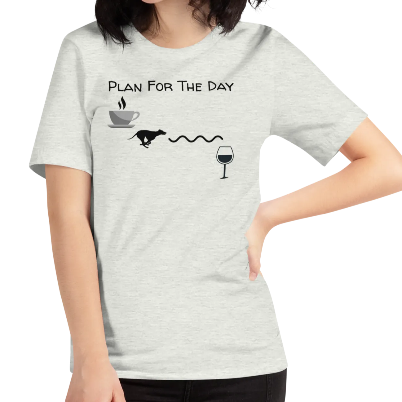 Plan for the Day Lure Coursing T-Shirts - Light