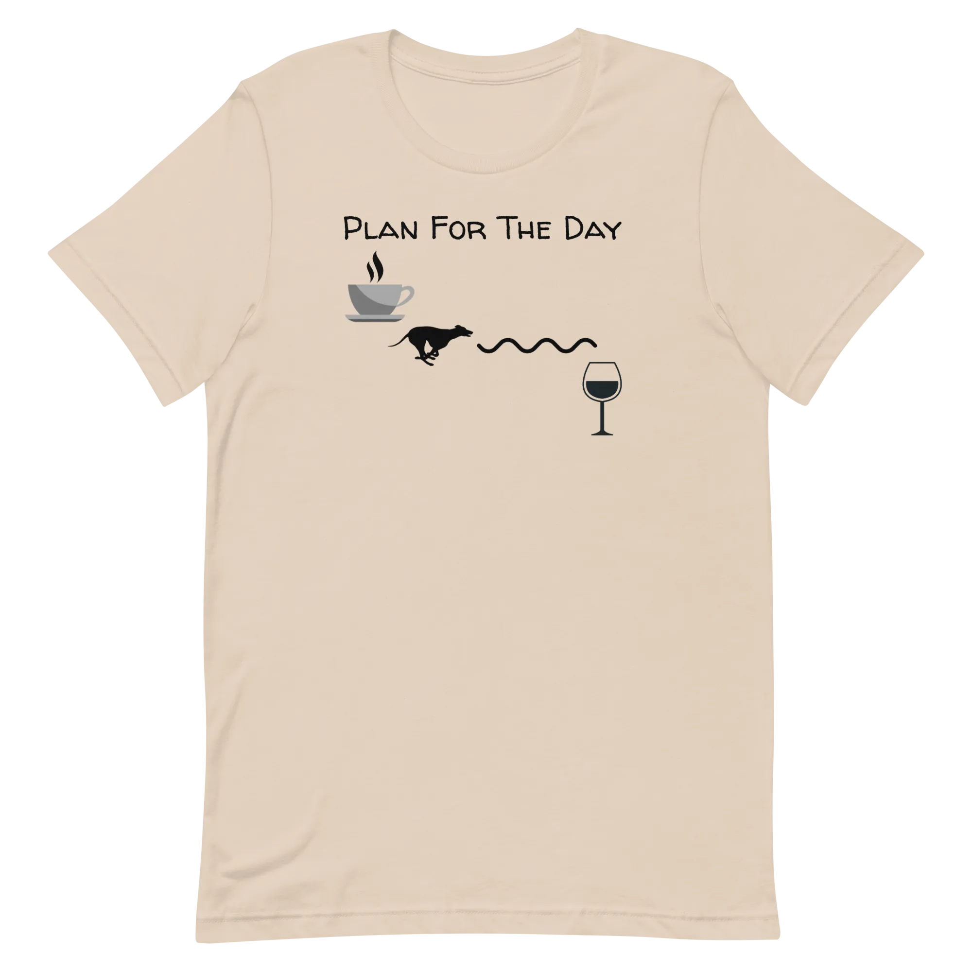 Plan for the Day Lure Coursing T-Shirts - Light