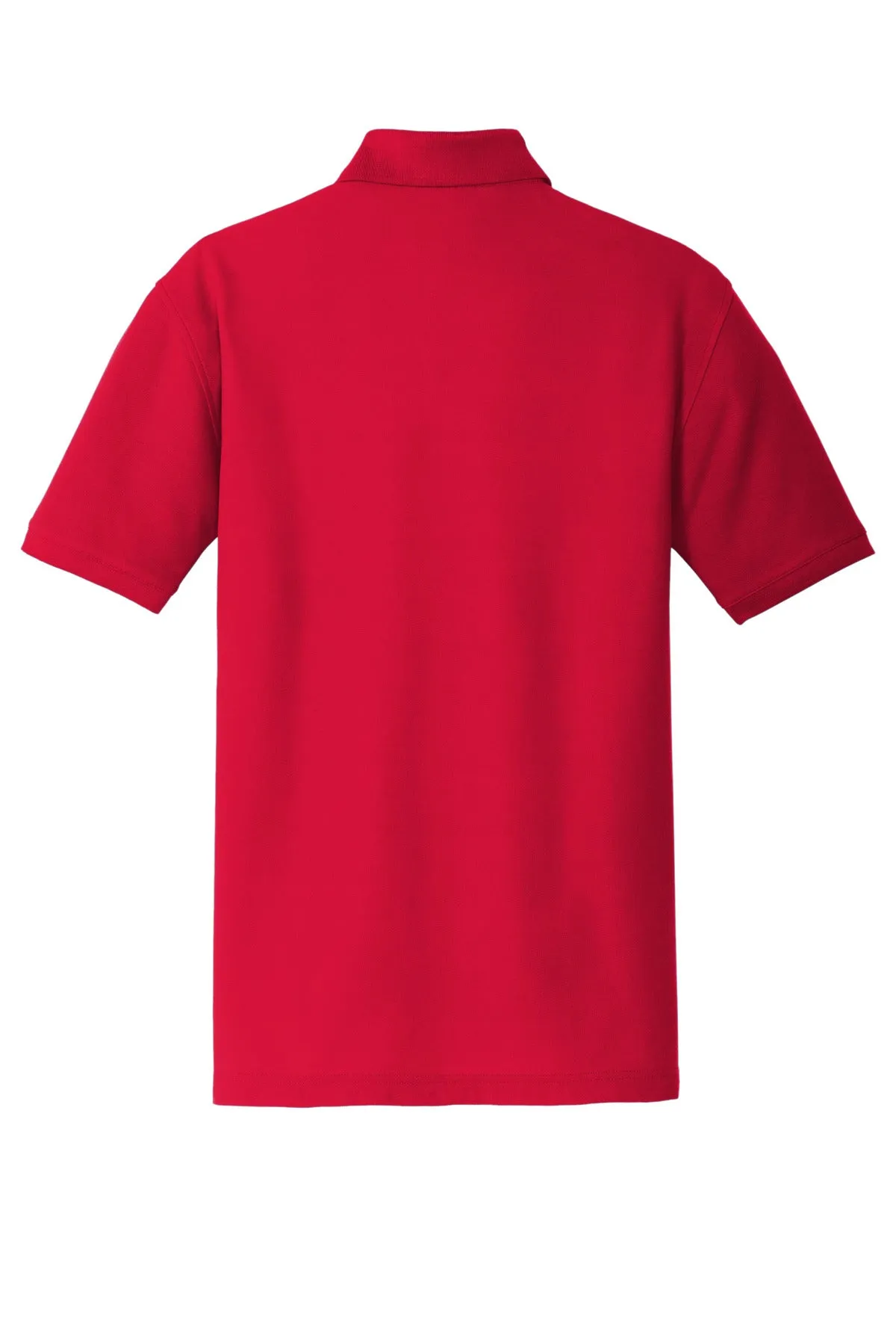 Port Authority Core Classic Pique Polo. K100 Rich Red