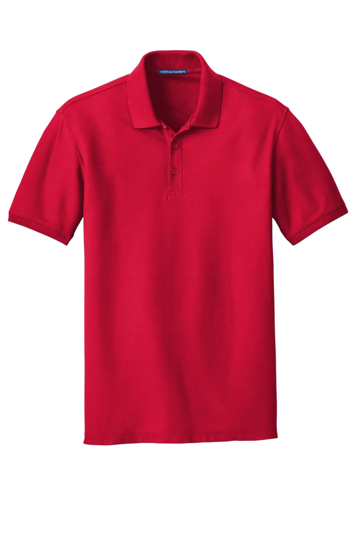 Port Authority Core Classic Pique Polo. K100 Rich Red