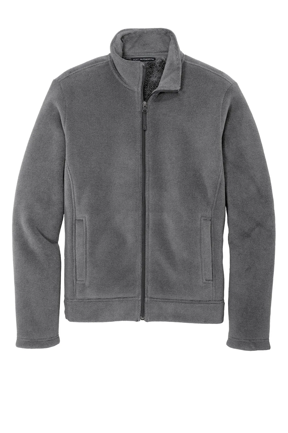 Port Authority  Ultra Warm Brushed Fleece Jacket. F211 Gusty Grey/ Sterling Grey