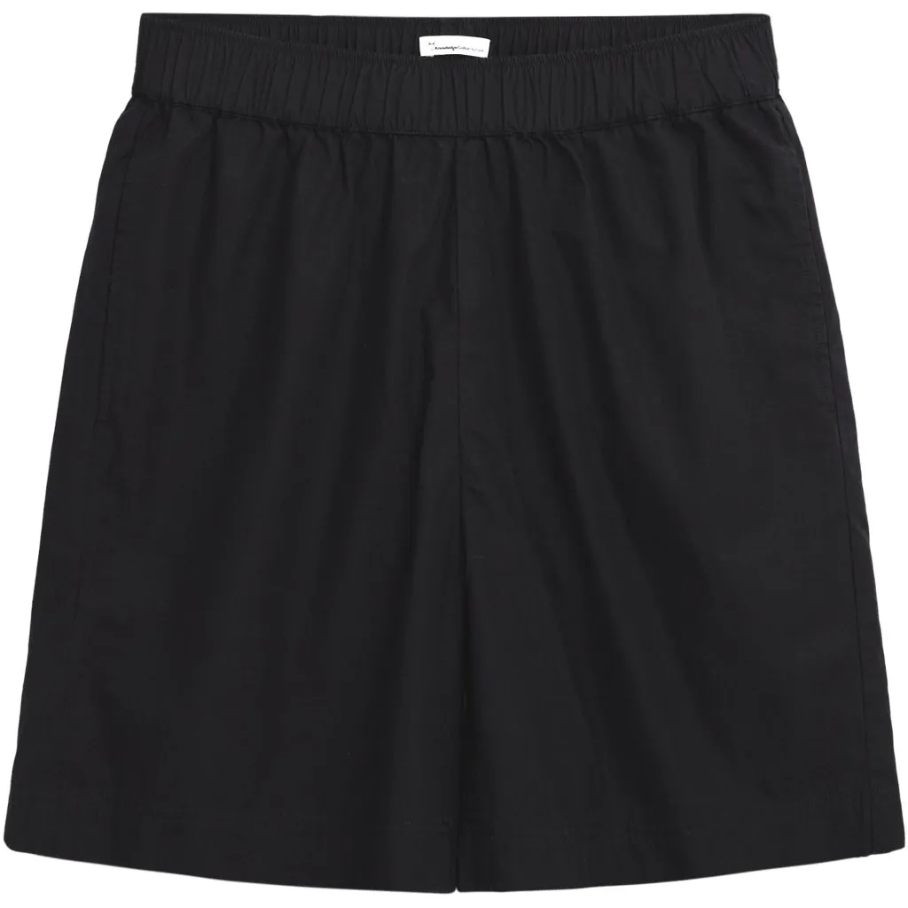 Posey wide mid-rise poplin bermuda shorts