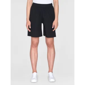 Posey wide mid-rise poplin bermuda shorts