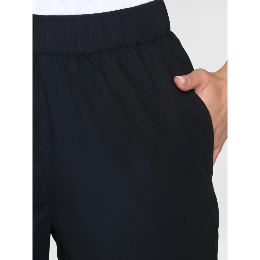 Posey wide mid-rise poplin bermuda shorts