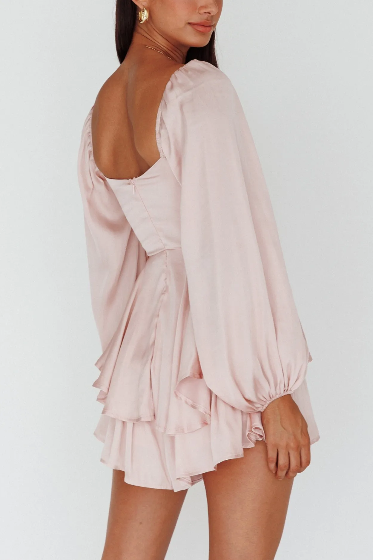 Posh Pink Layered Romper
