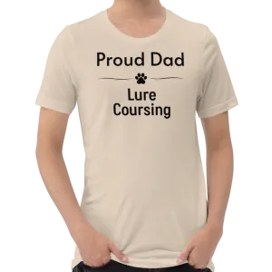 Proud Lure Coursing Dad T-Shirts - Light