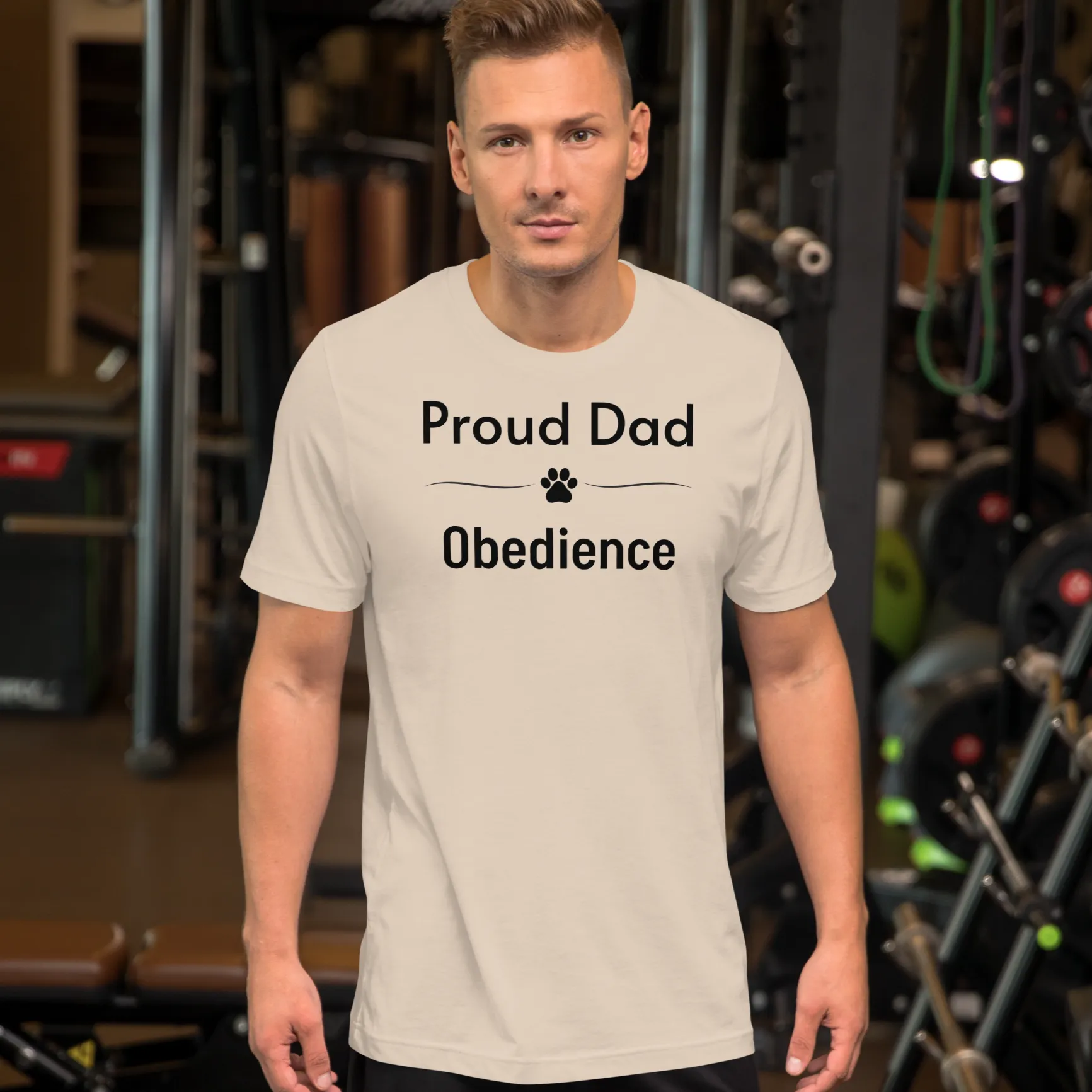 Proud Obedience Dad T-Shirts - Light