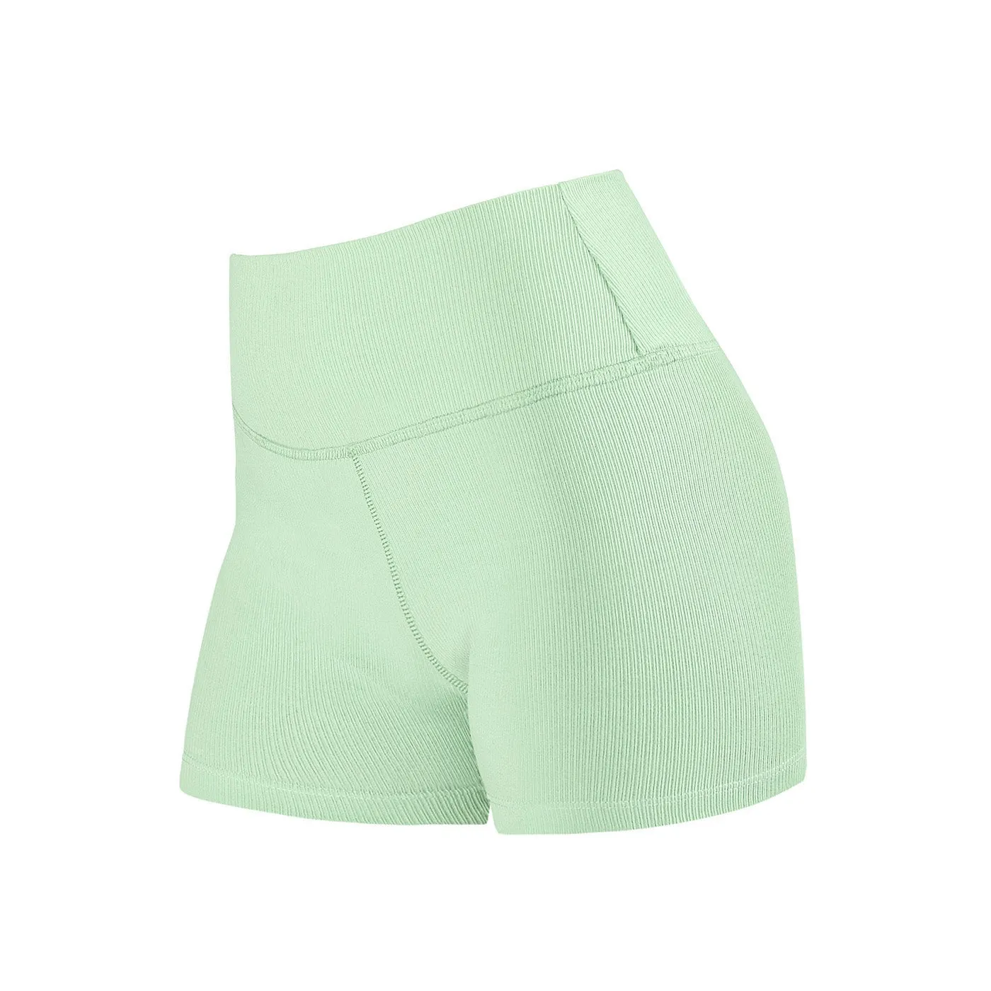 Pulse Collection Rib Short - Green Apple