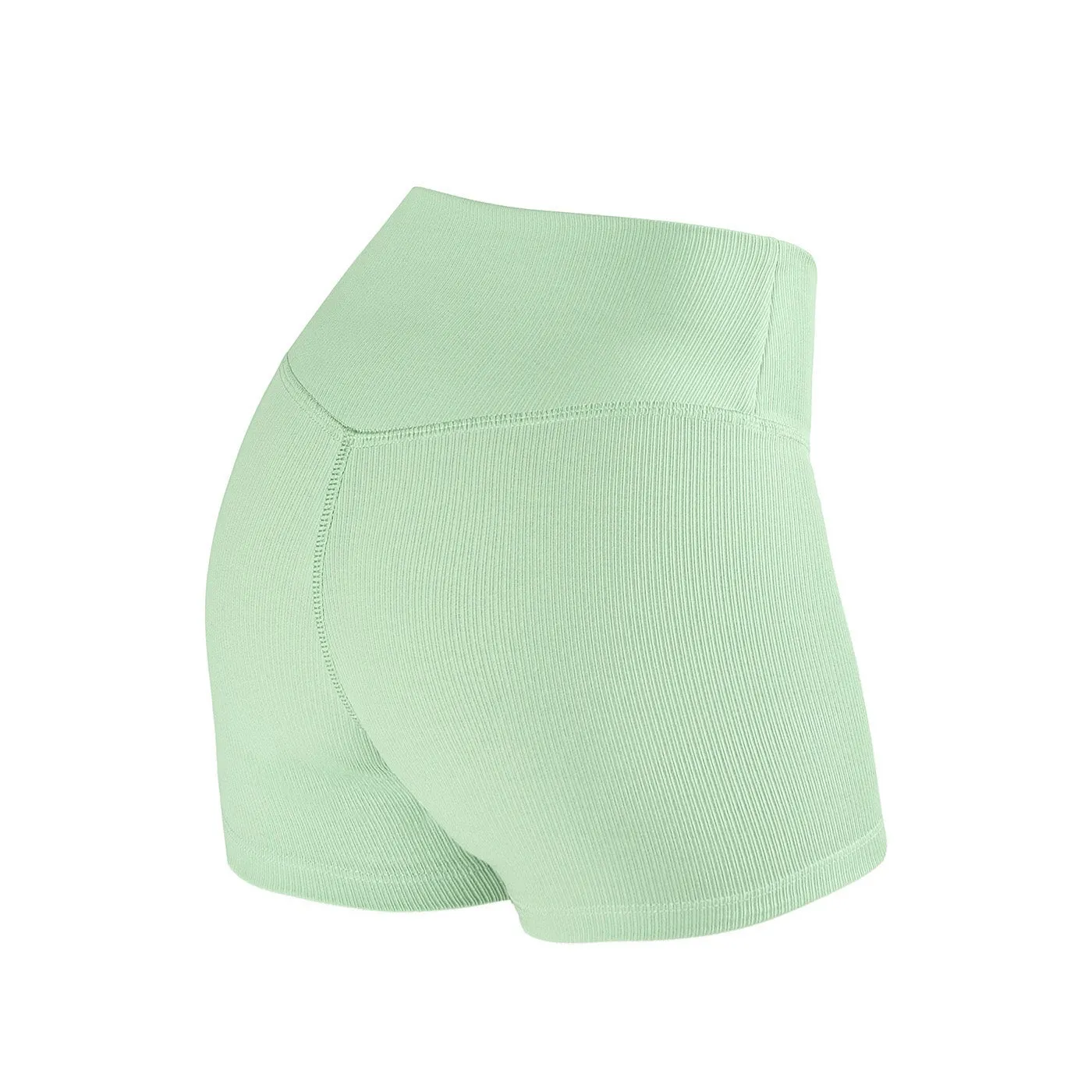 Pulse Collection Rib Short - Green Apple