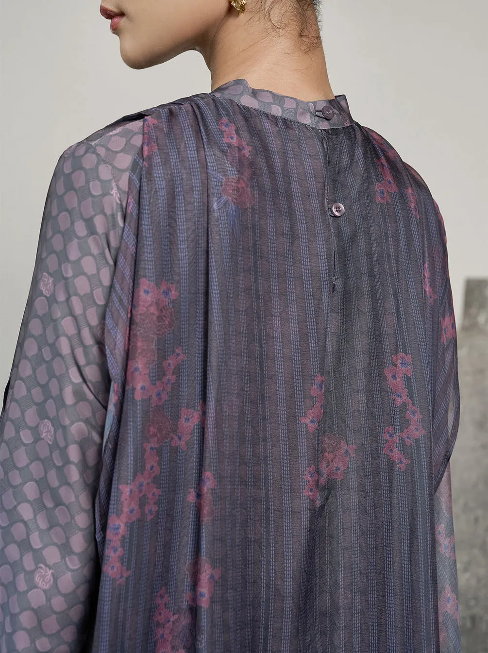 QISYA LAYERED DRESS ESPRESSO