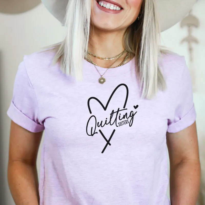 QUILTING SISTERS T-SHIRT LIGHT