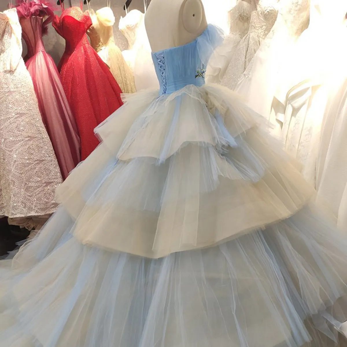 Quinceanera Dresses Novelty Elegant Quinceanera Dresses Ruffles Strapless Ball Gown Evening Dresses