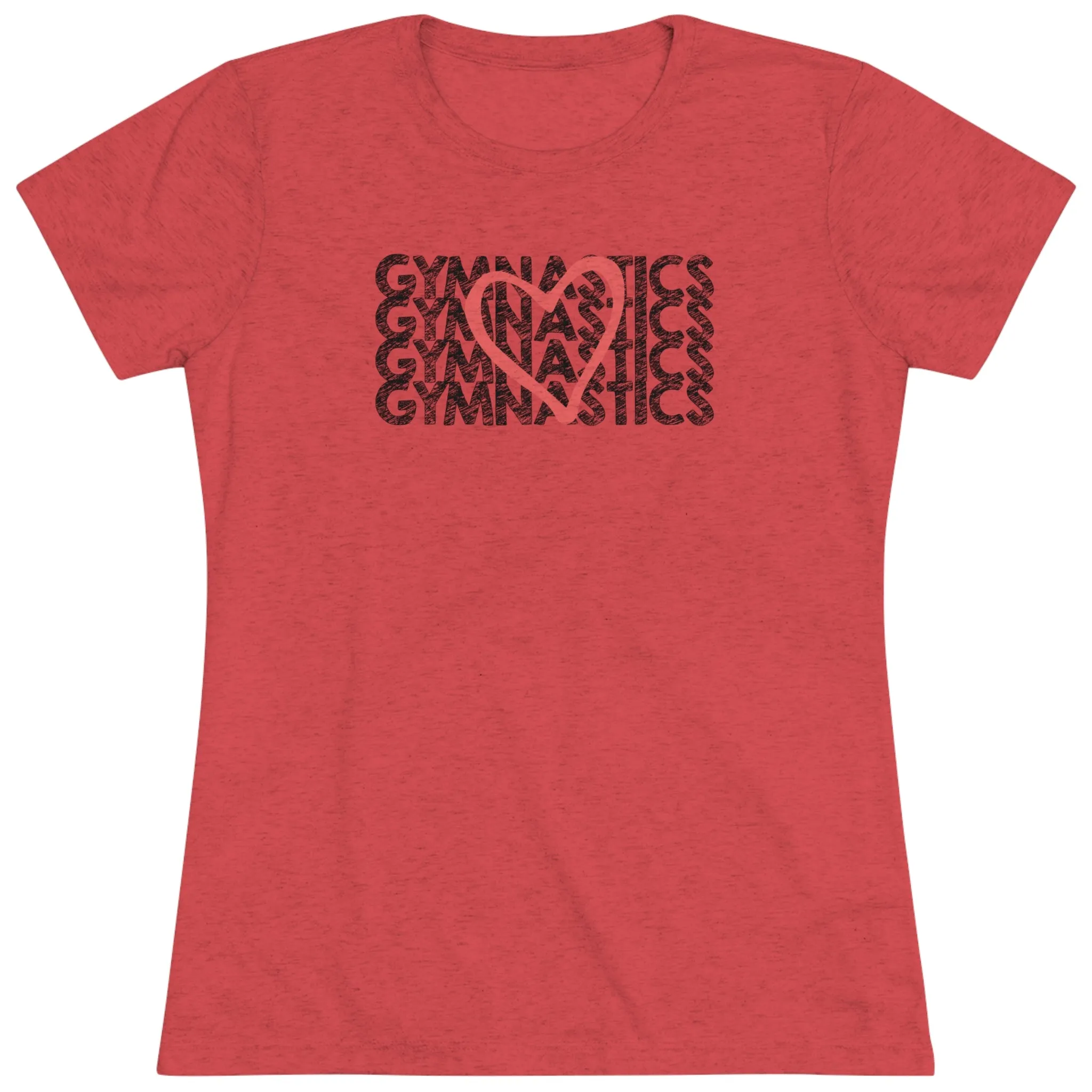 "Gymnastics Love" T-Shirt - Fitted