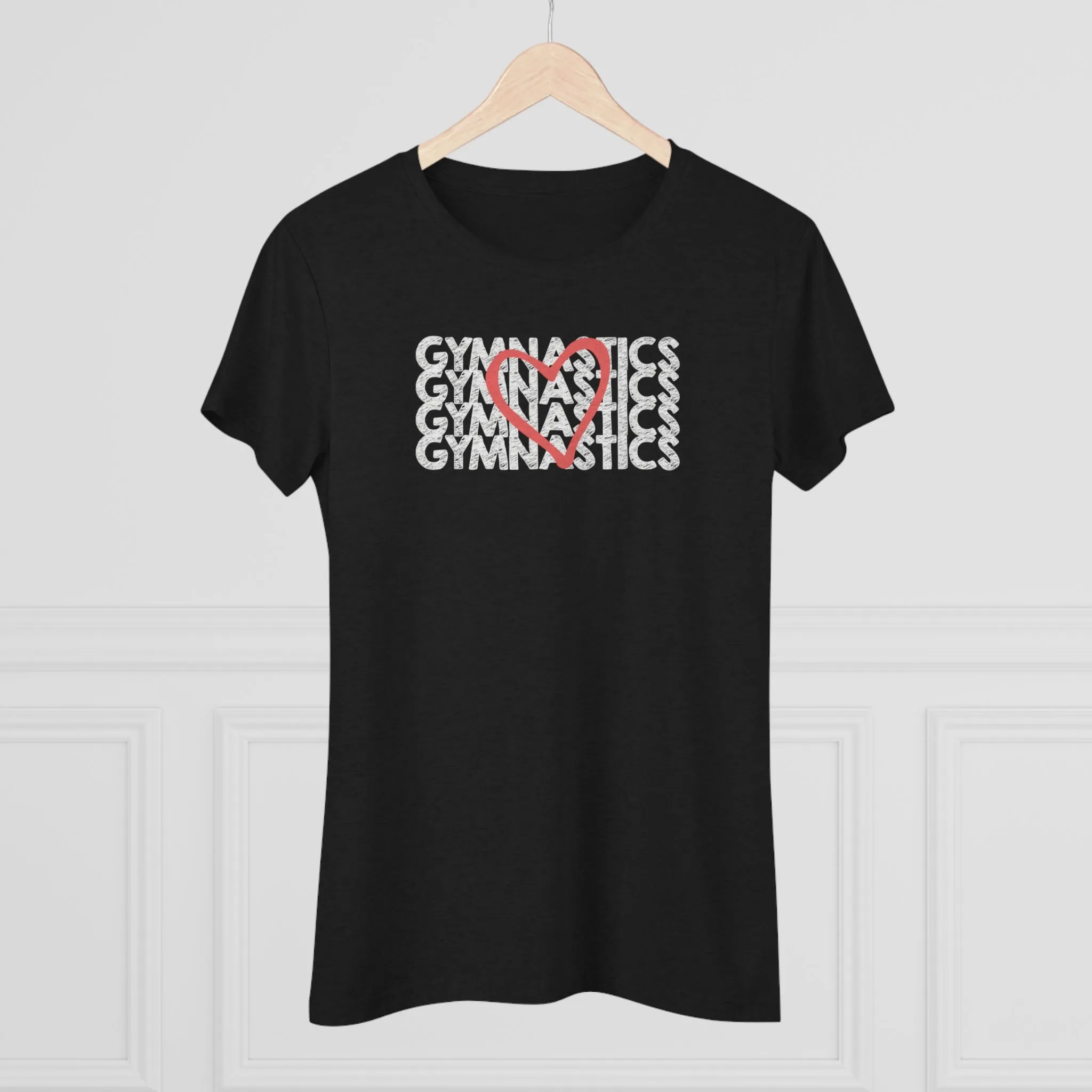 "Gymnastics Love" T-Shirt - Fitted