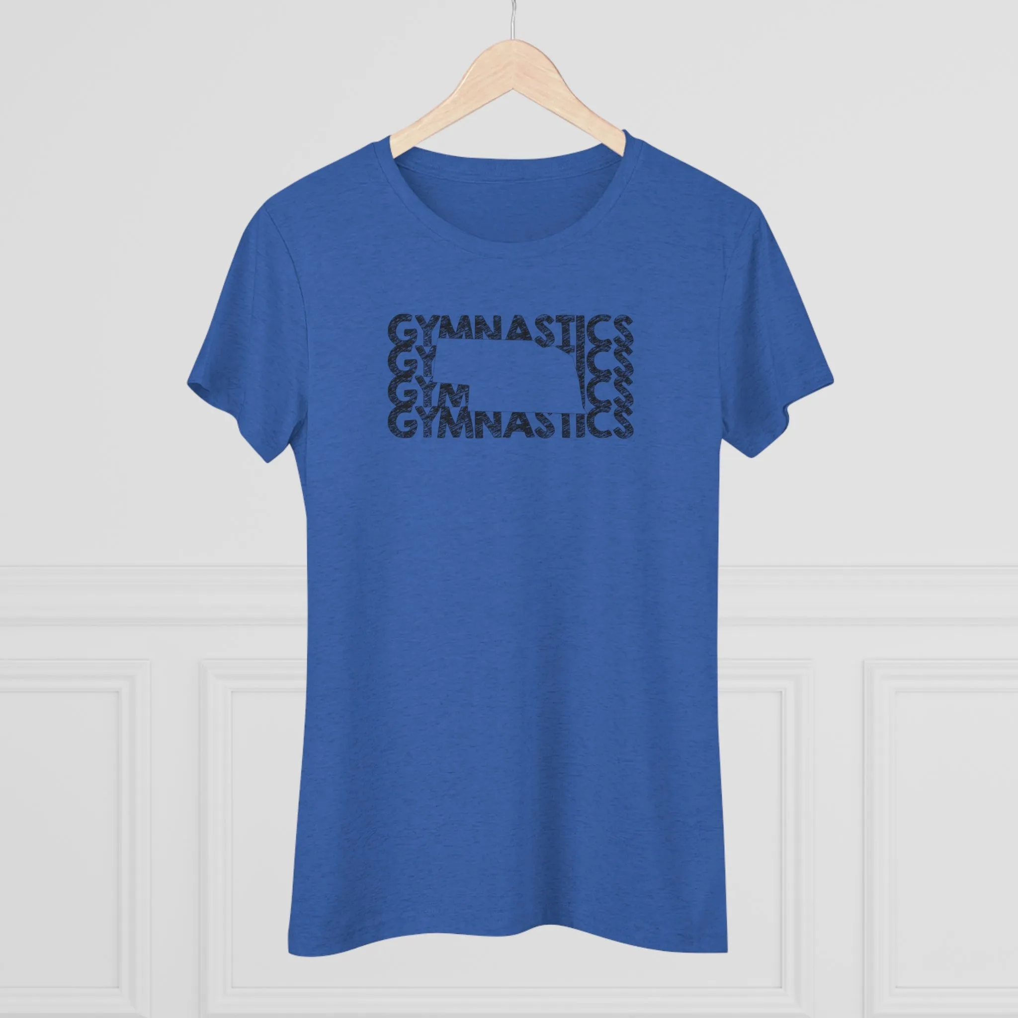 "Nebraska Gymnastics" T-Shirt (Fitted)