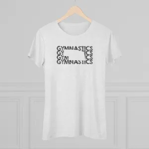 "Nebraska Gymnastics" T-Shirt (Fitted)