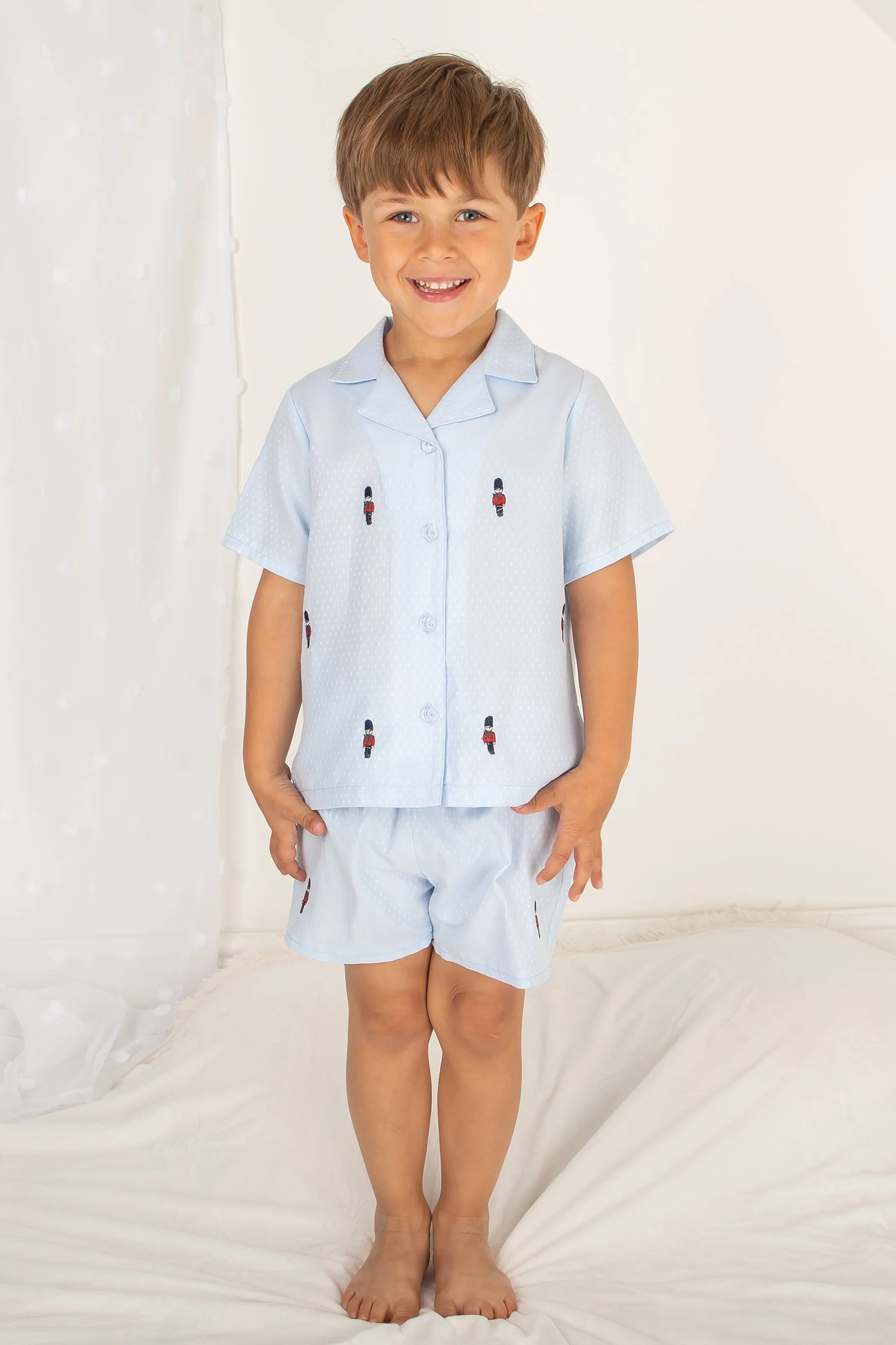 "Ronnie" Blue Soldier Pyjamas