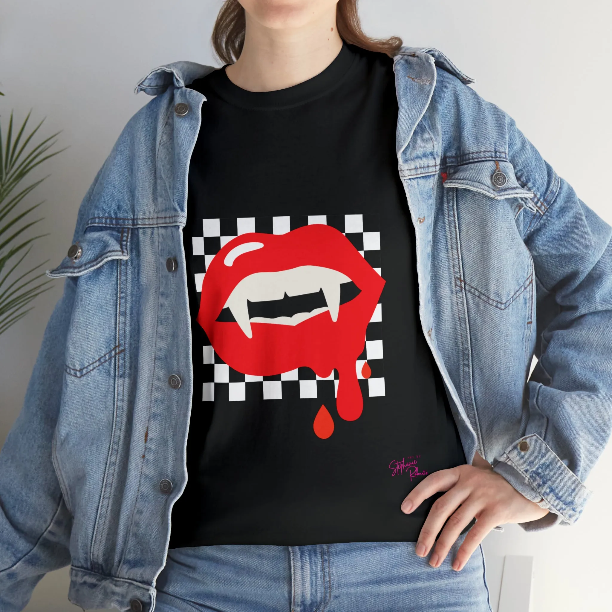 "She Fangs" Cotton Tee