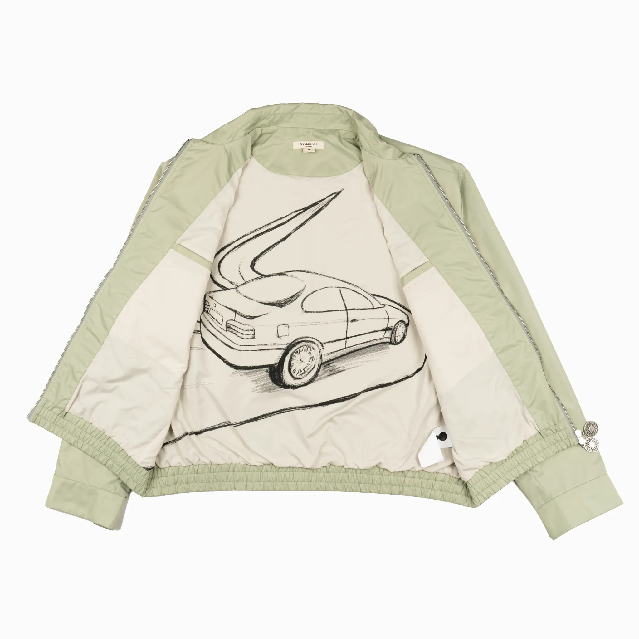 Racing Jacket - Celedon